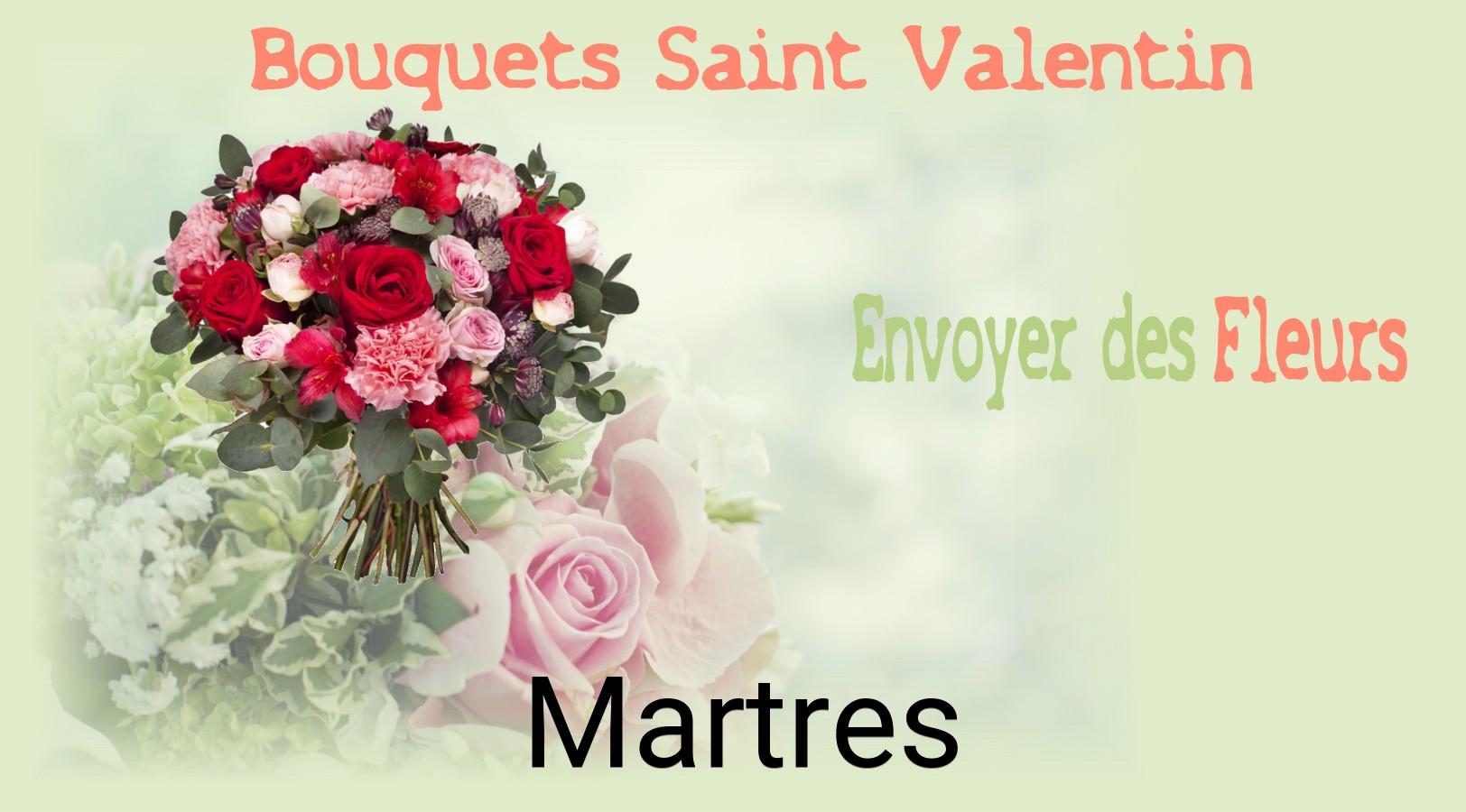 Roses de Saint-Valentin livrées à Martres